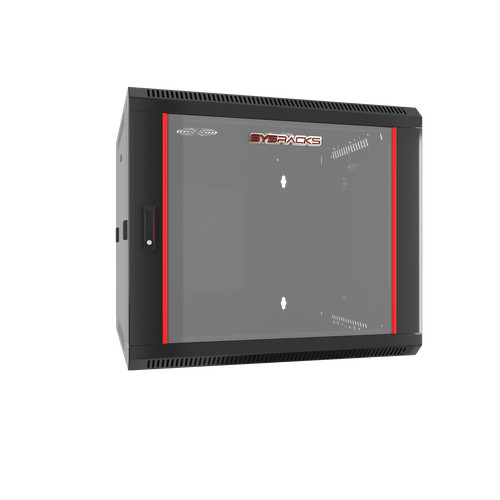 Server rack wall - 9u, mount